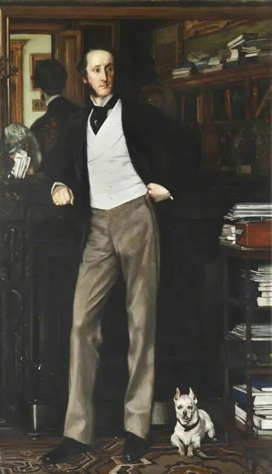 Chichester Samuel Parkinson-Fortescue (1823–1898), baron Carlingford og 2. baron Clermont - James Tissot

Source:
Chichester Samuel Parkinson-Fortescue (1823–1898), baron Carlingford et 2e baron Clermont - James Tissot