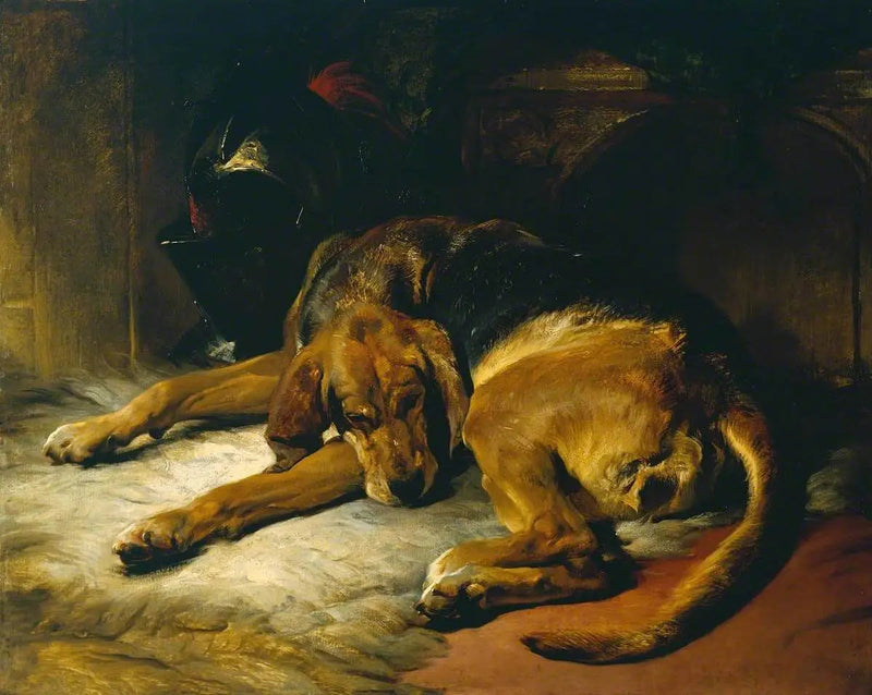 Sovende jakthund - Edwin Henry Landseer

Source:
Chien de chasse endormi - Edwin Henry Landseer