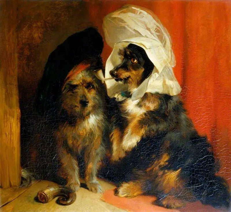 Komiske hunder - Edwin Henry Landseer

Source:
Chiens comiques - Edwin Henry Landseer