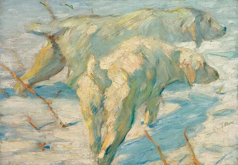 Sibiriske gjeterhunder - Franz Marc