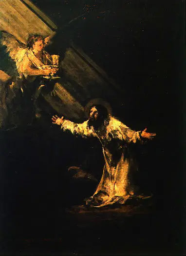 Kristus i olivenhaven - Francisco de Goya