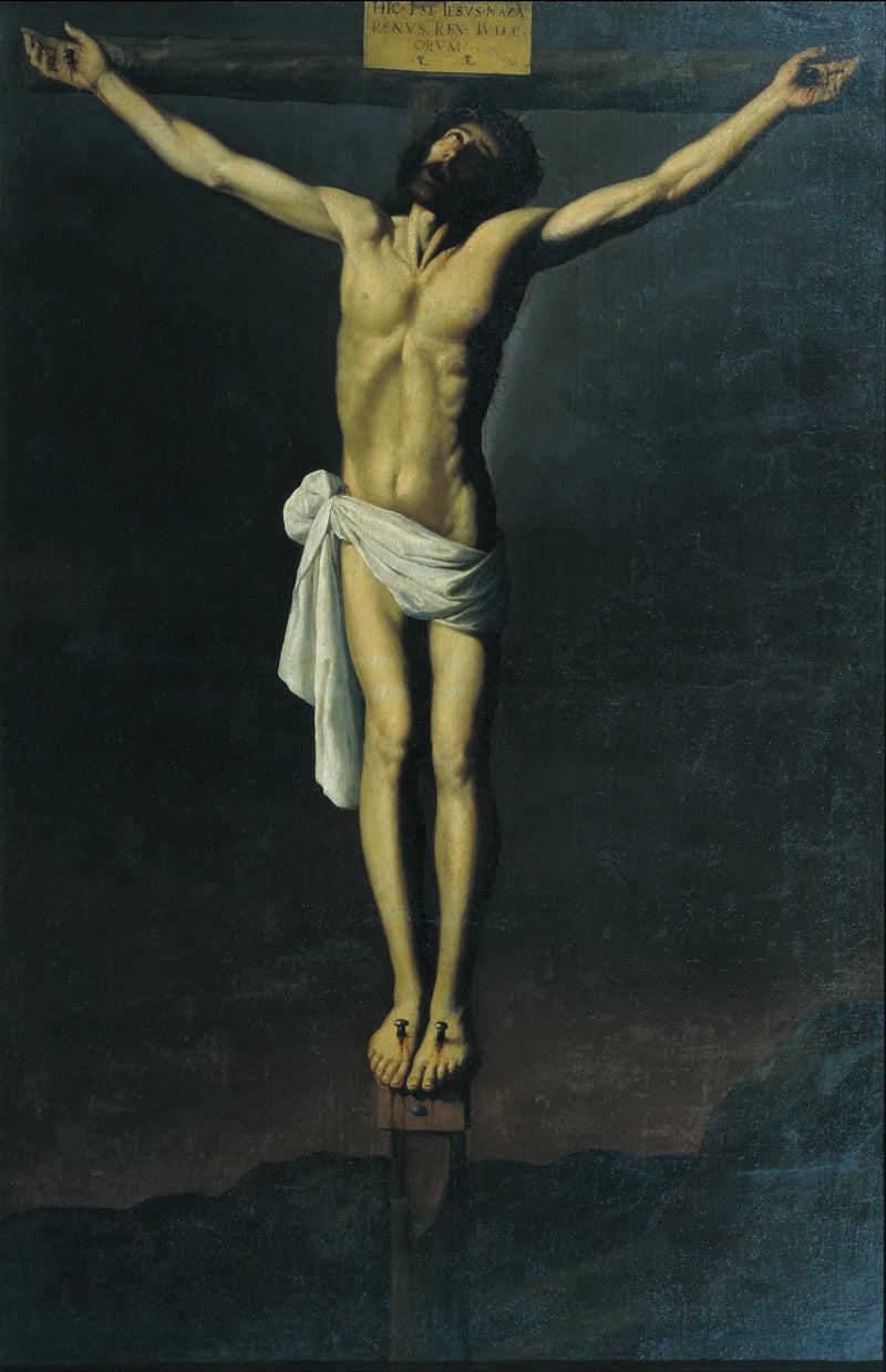 Korsfestet Kristus - Francisco de Zurbarán