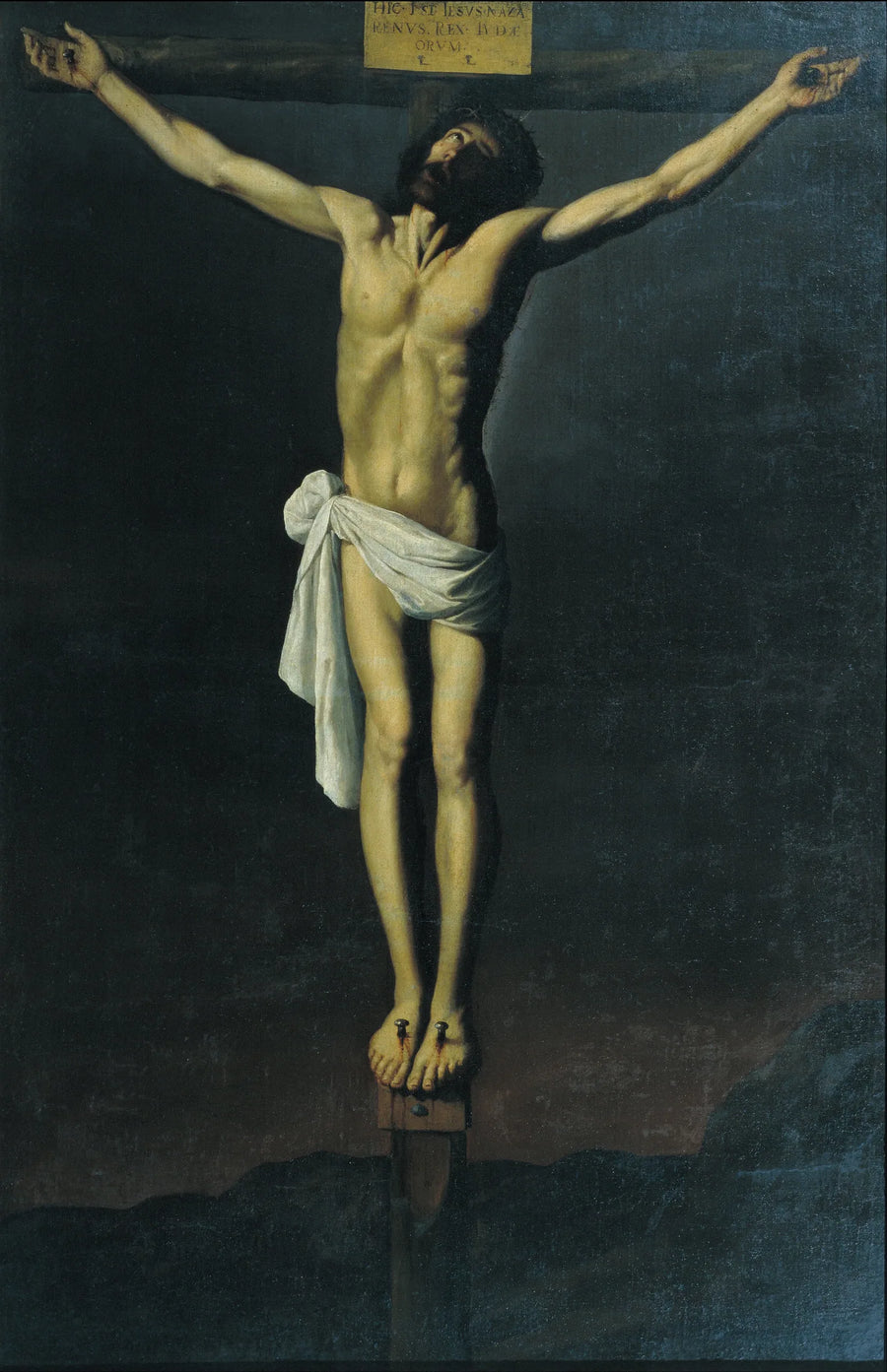 Korsfestet Kristus - Francisco de Zurbarán
