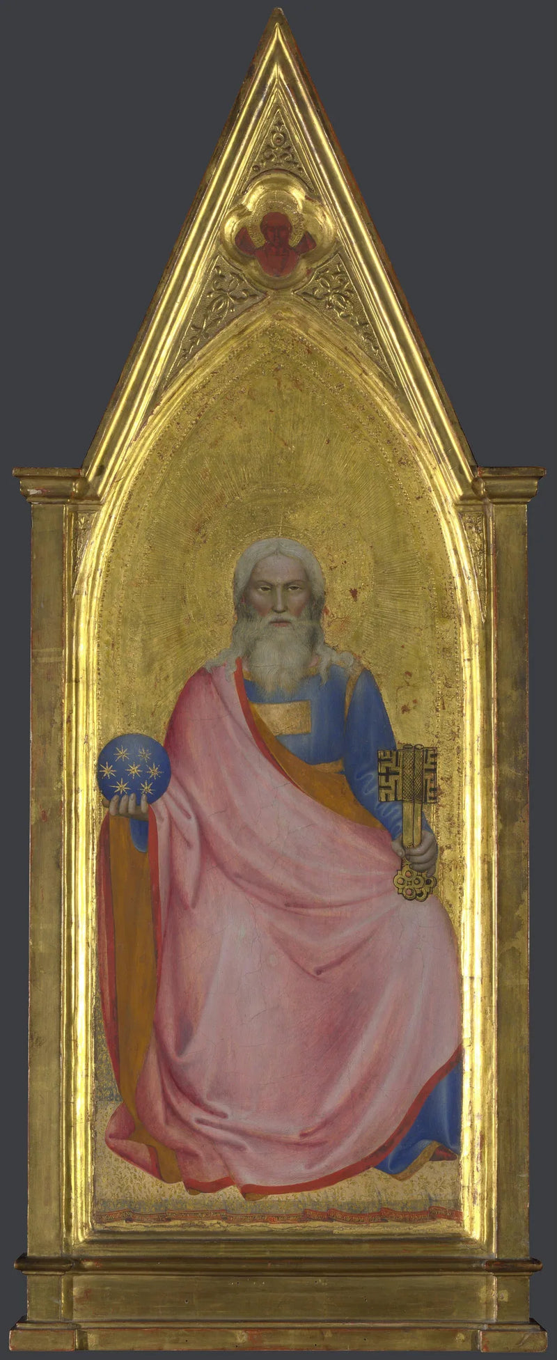 Kristus av åpenbaringen: Midtpunktets panel - Giovanni da Milano