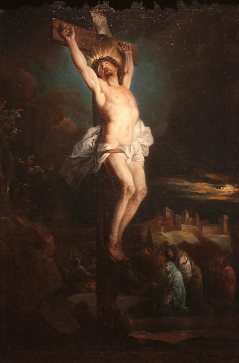 Kristus som utånder 1 - Hyacinthe Rigaud