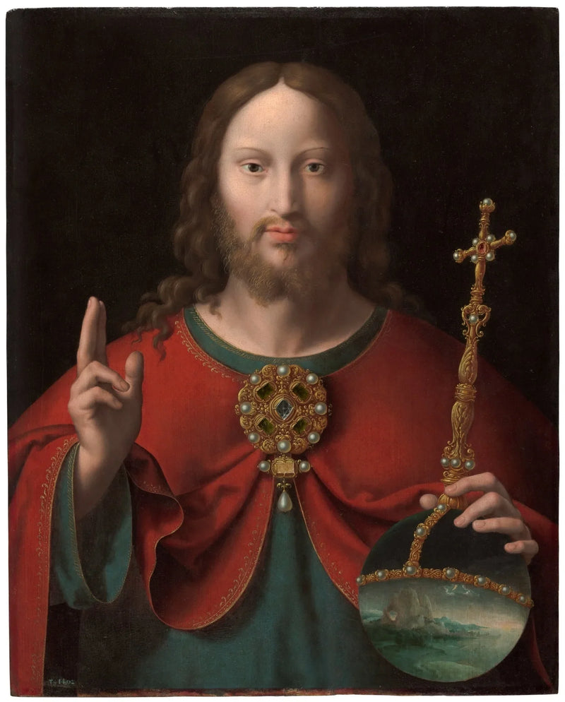 Kristus Frelseren - Joos van Cleve