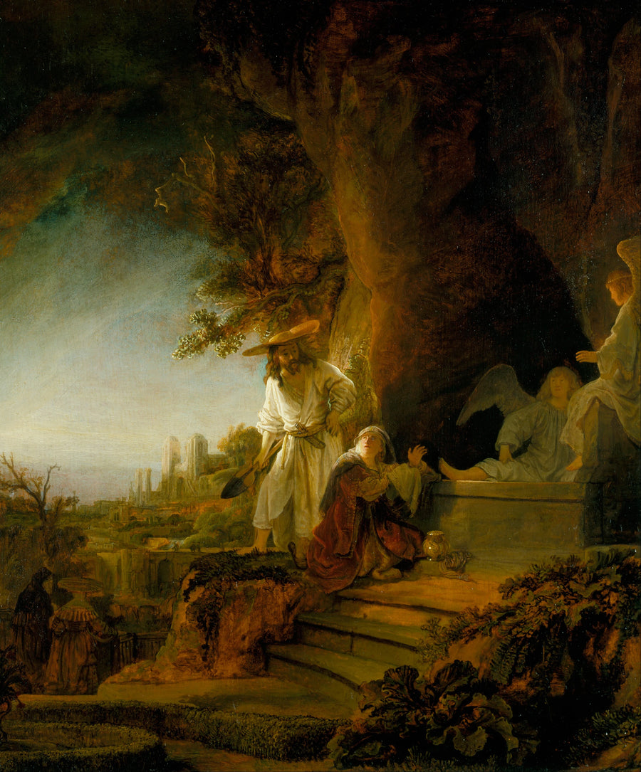 Kristus som viser seg for Maria Magdalena, «Noli me tangere» - Rembrandt