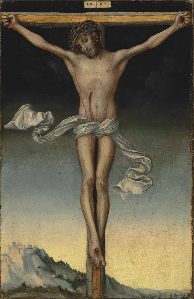Kristus på korset - Lucas Cranach den eldre