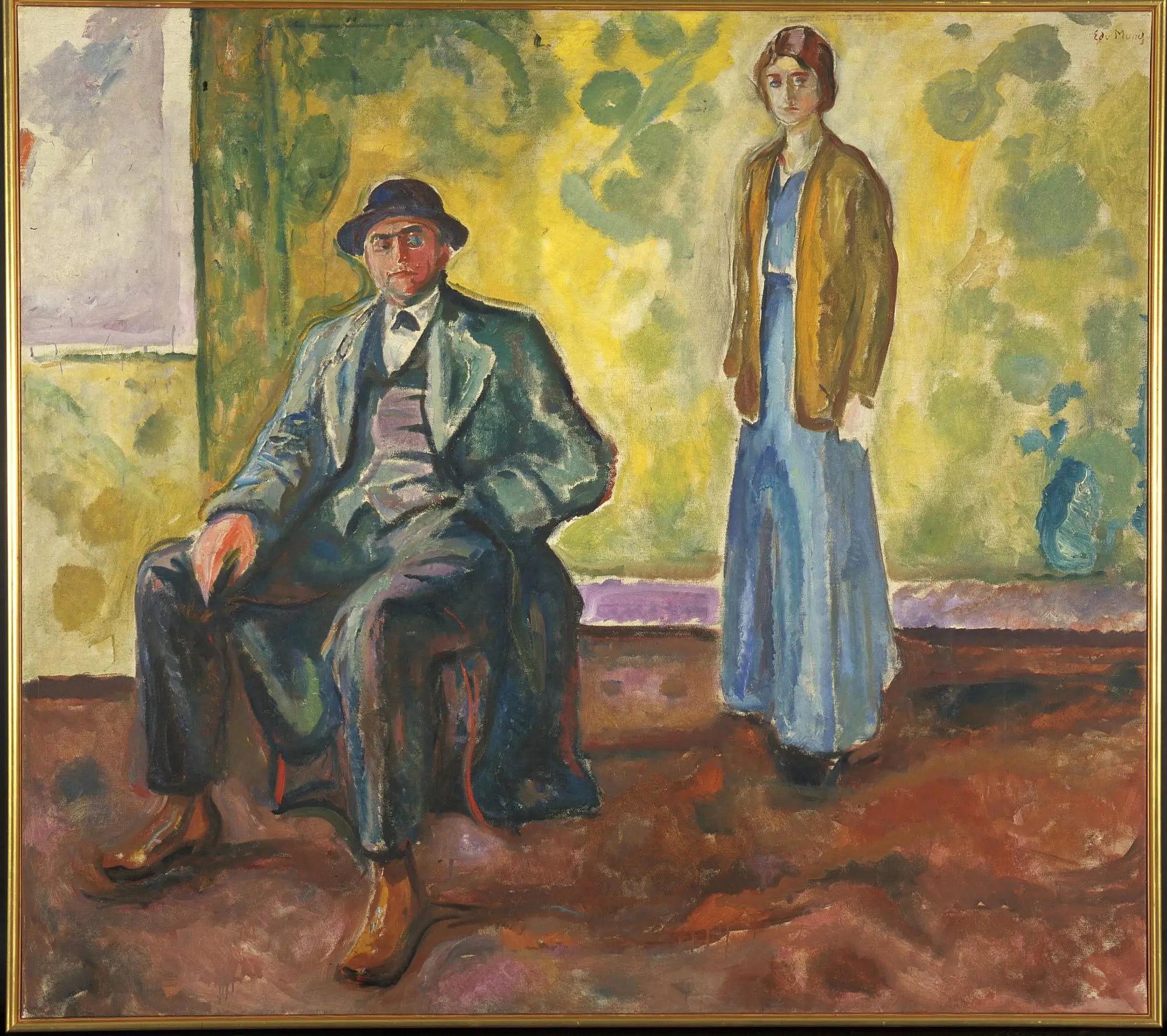 Reproduction du tableau « Christian et Hjørdis Gierløff - Edvard Munch » par Alpha Reproduction en peinture à l’huile