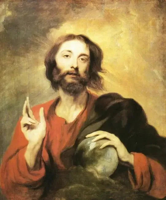 Kristus Salvator Mundi - Antoine van Dyck

Source:
Christus Salvator Mundi - Antoine van Dyck