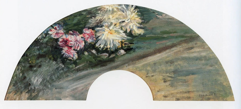 Chrysanthèmes - Édouard Manet image 1 copie de tableau peinte à la main
