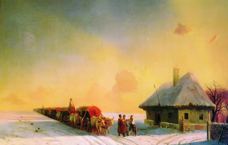 Chumaks i Lille Russland - Ivan Aïvazovski

Source:
Chumaks dans la Petite Russie - Ivan Aïvazovski