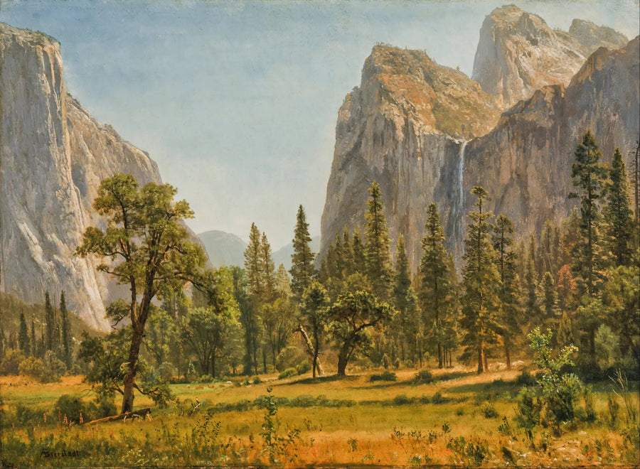 Fallet av brudens slør i Yosemite-dalen - Albert Bierstadt

Source:
Chute du Voile de la Mariée dans la vallée de Yosemite - Albert Bierstadt