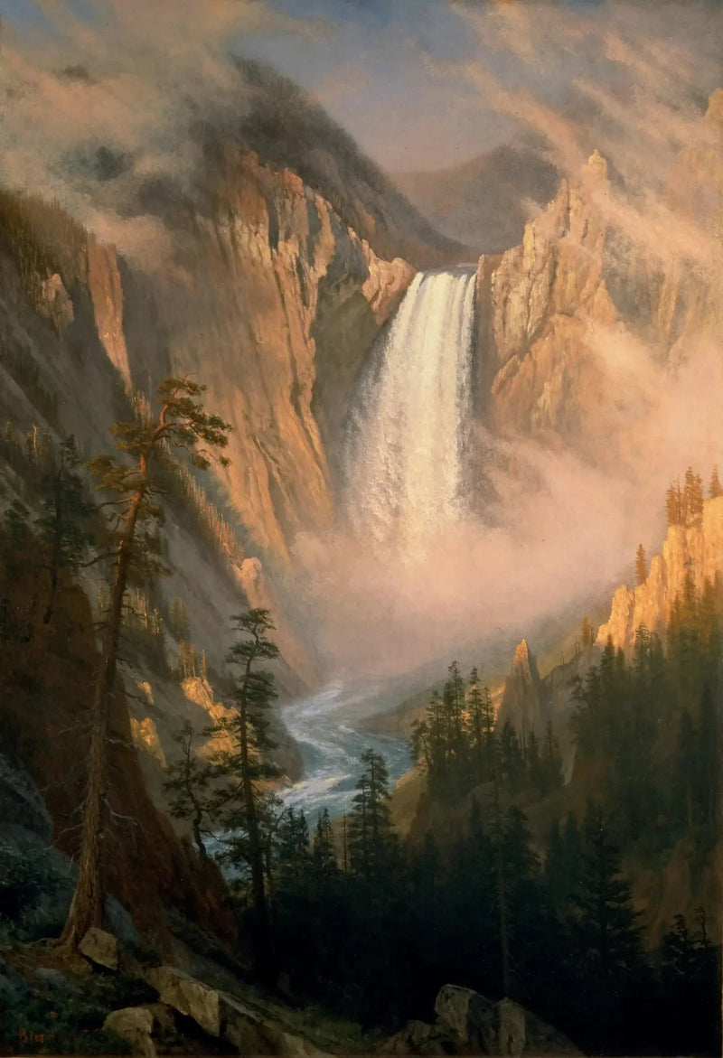 Yellowstone-fallene - Albert Bierstadt

Source:
Chutes de Yellowstone - Albert Bierstadt
