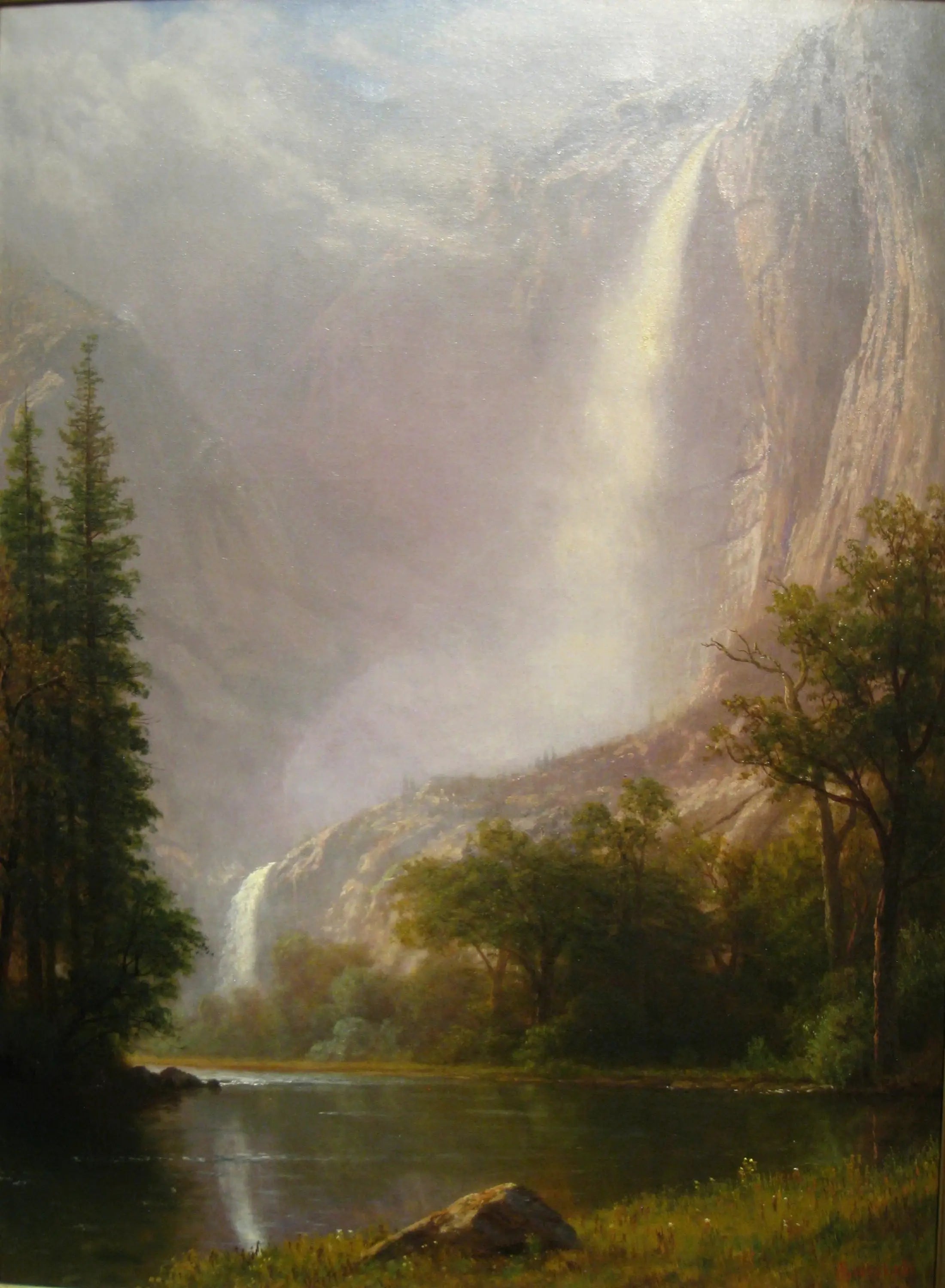 Chutes de Yosemite - Albert Bierstadt - Alpha Reproduction