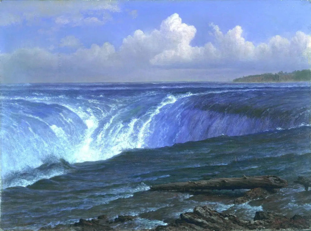 Chutes du Niagara - Albert Bierstadt image 1 reproduction réalisée par Alpha Reproduction