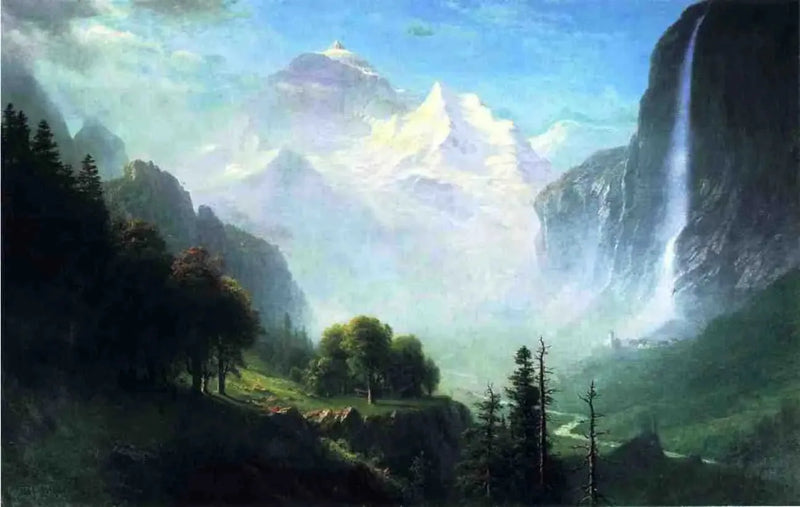 Fallet Staubbach, nær Lauterbrunnen, Sveits - Albert Bierstadt

Source:
Chutes du Staubbach, près de Lauterbrunnen, Suisse - Albert Bierstadt