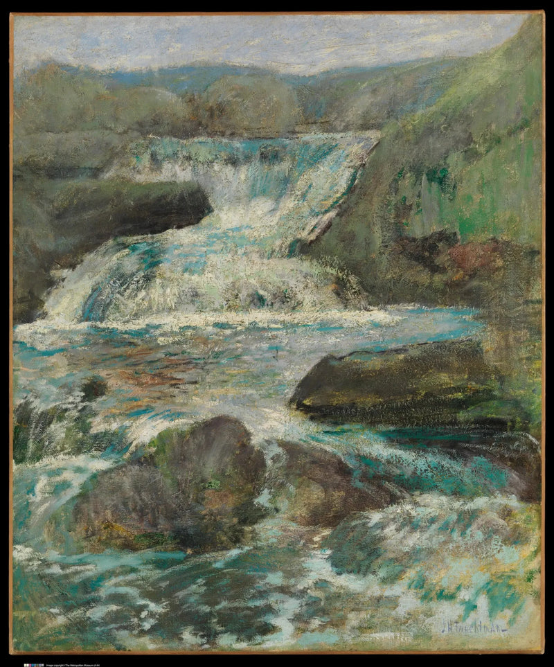 Hestesko-knekk - John Henry Twachtman