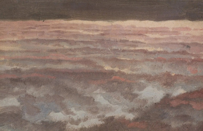Kveldshimmel. Overskyet - Peder Severin Krøyer