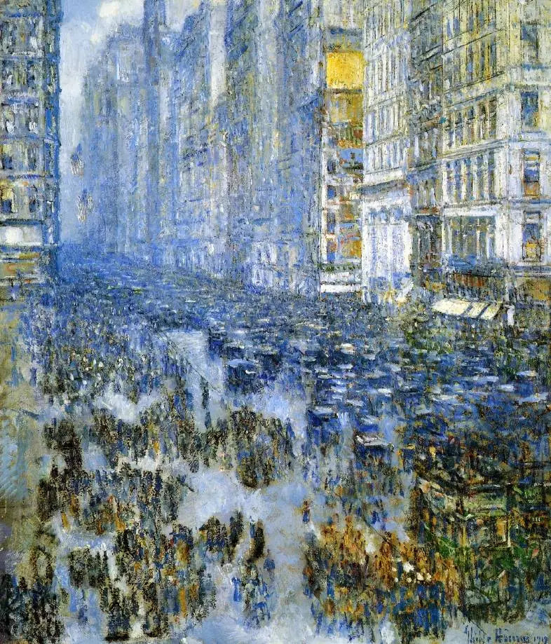 Femte aveny - Childe Hassam

Source:
Cinquième Avenue - Childe Hassam