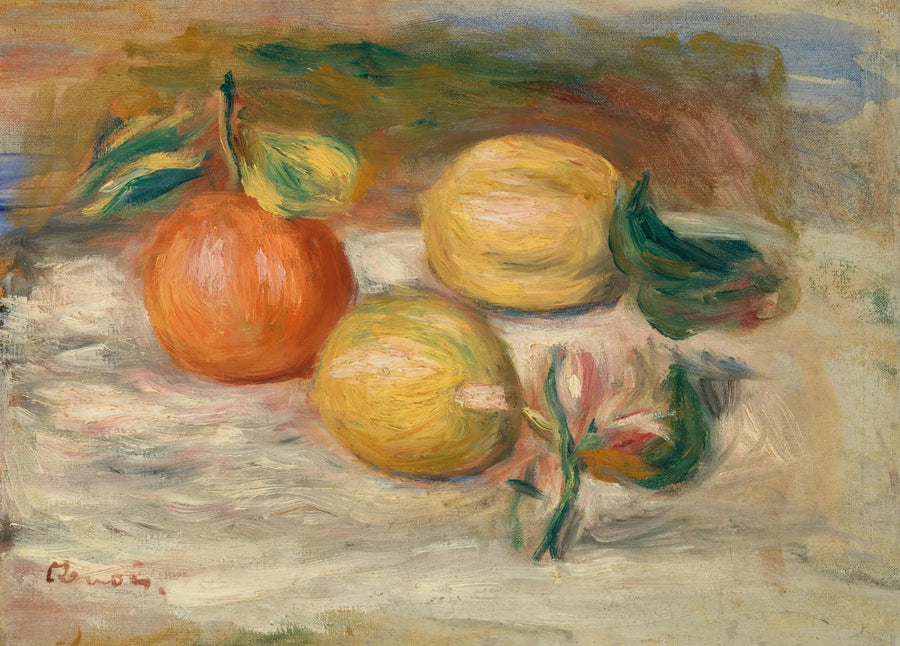 Sitroner og Appelsin (Sitroner og appelsin) - Pierre-Auguste Renoir