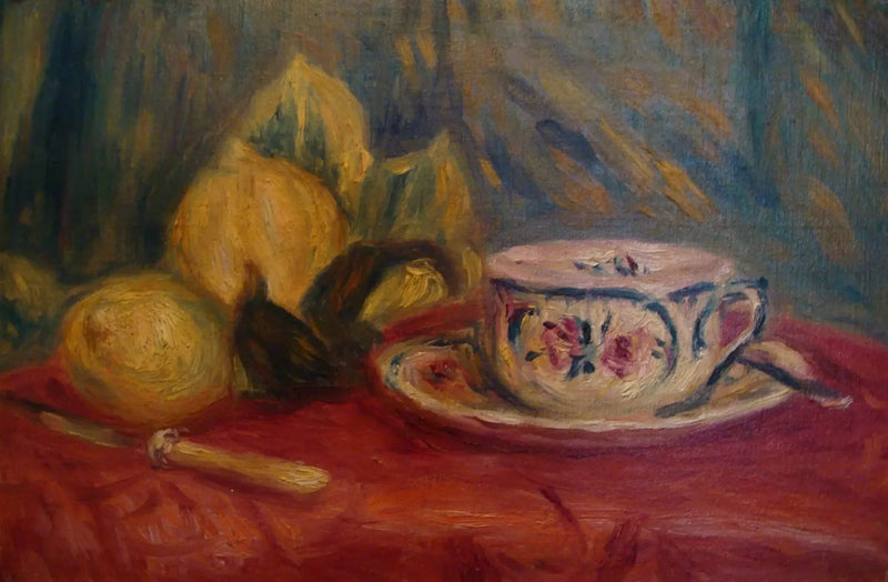 Sitroner og tekrus, Cagnes - Pierre-Auguste Renoir