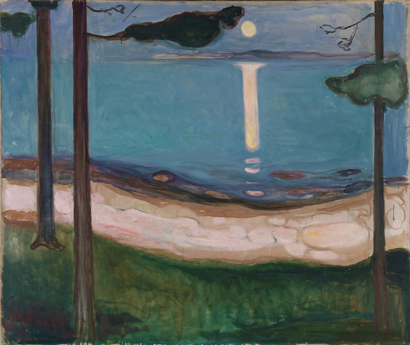 Måneskinn - Edvard Munch