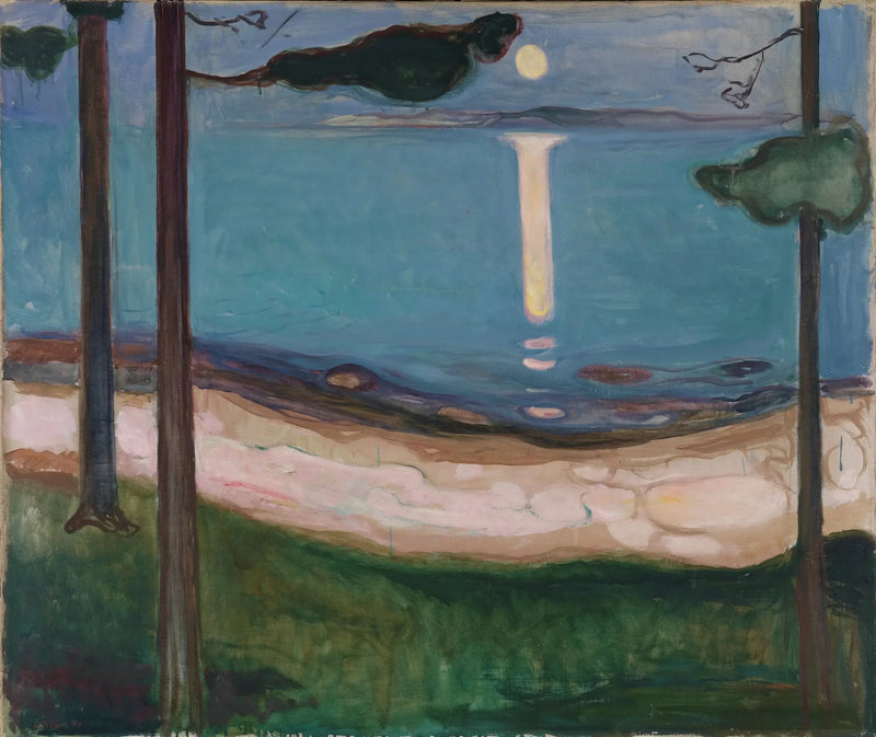 Måneskinn - Edvard Munch