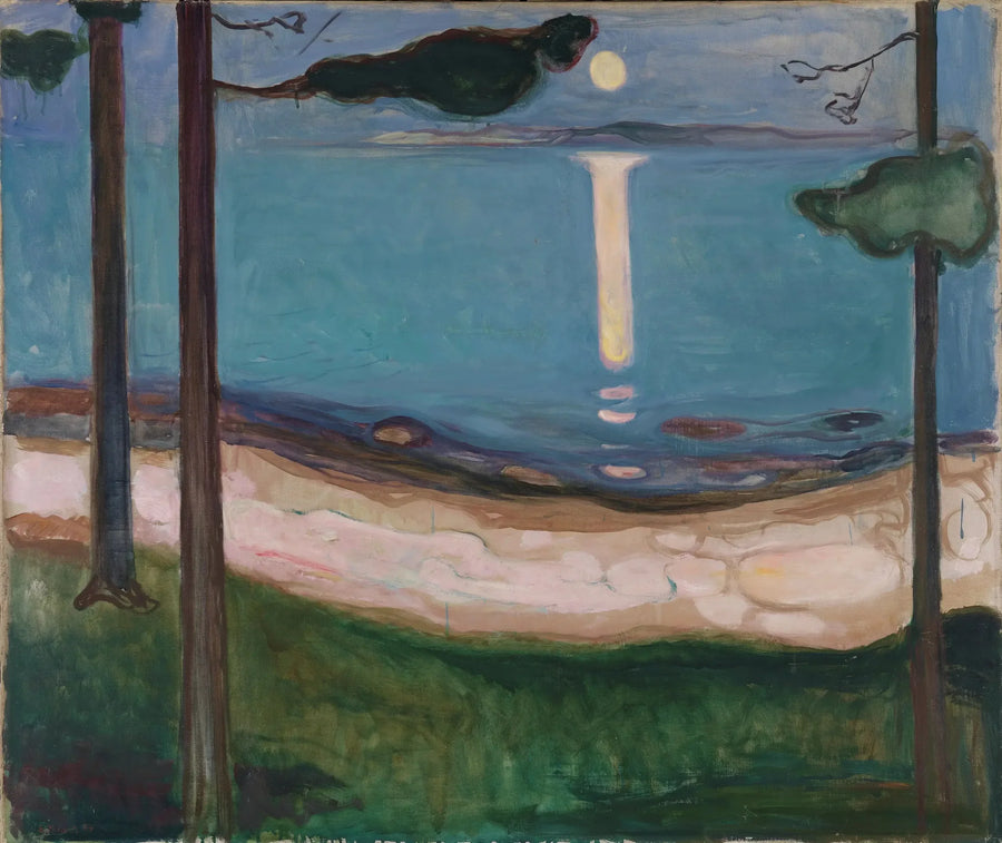 Måneskinn - Edvard Munch