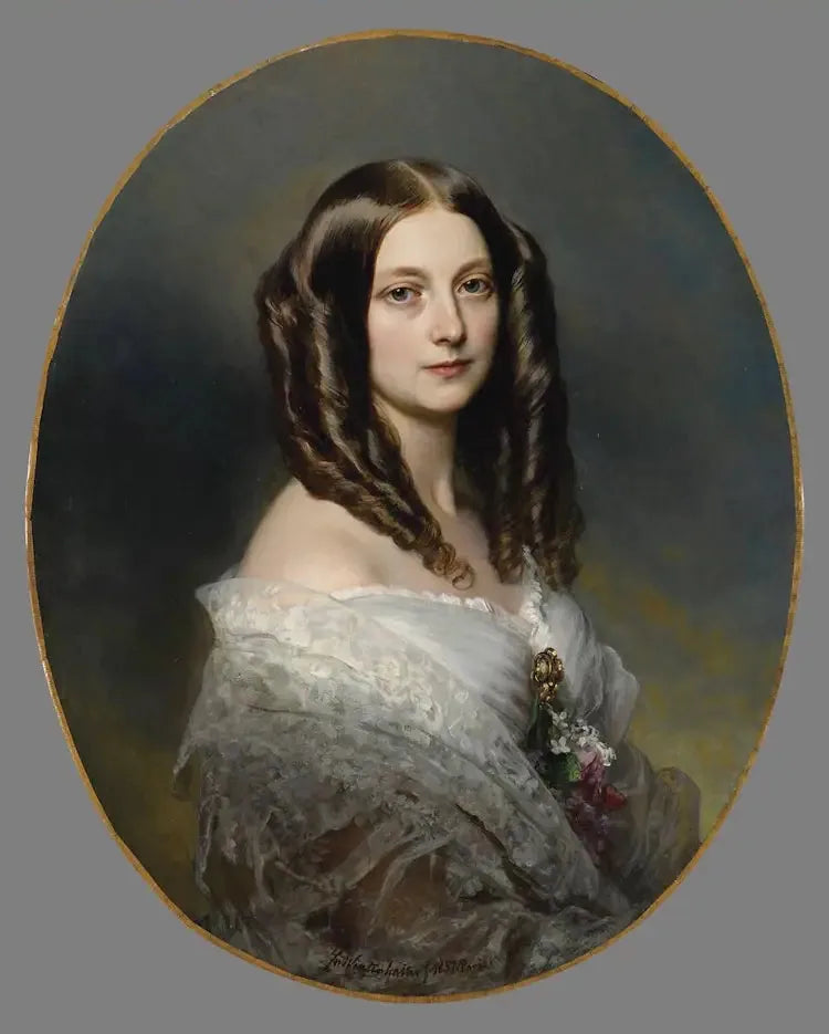 Claire Émilie Mac Donell, vicomtesse Aguado, marquise de Las Marismas - Franz Xaver Winterhalter

Source:
Claire Émilie Mac Donell, vicomtesse Aguado, marquise de Las Marismas - Franz Xaver Winterhalter