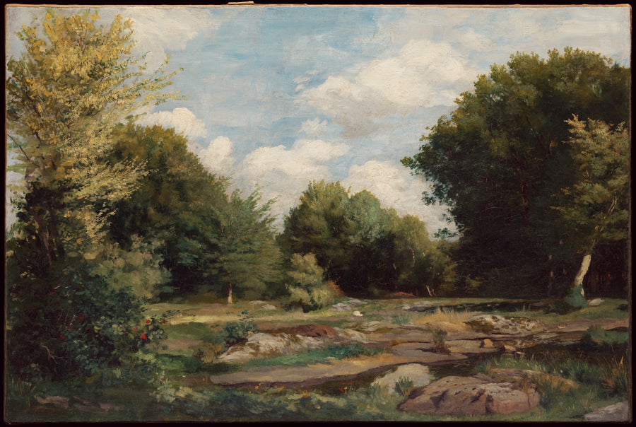 Lysning i skogen - Pierre-Auguste Renoir