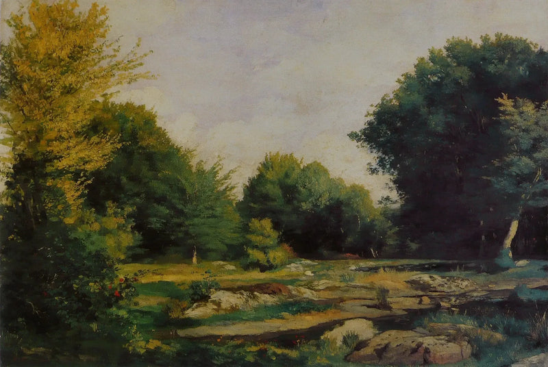 Lysning i skogen - Pierre-Auguste Renoir