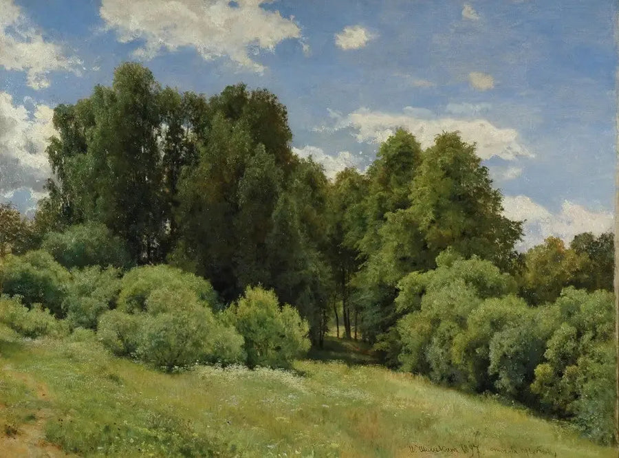 Kløft (Skogskløft) - Ivan Chichkine

Source:
Clairière (Clairière de la forêt) - Ivan Chichkine