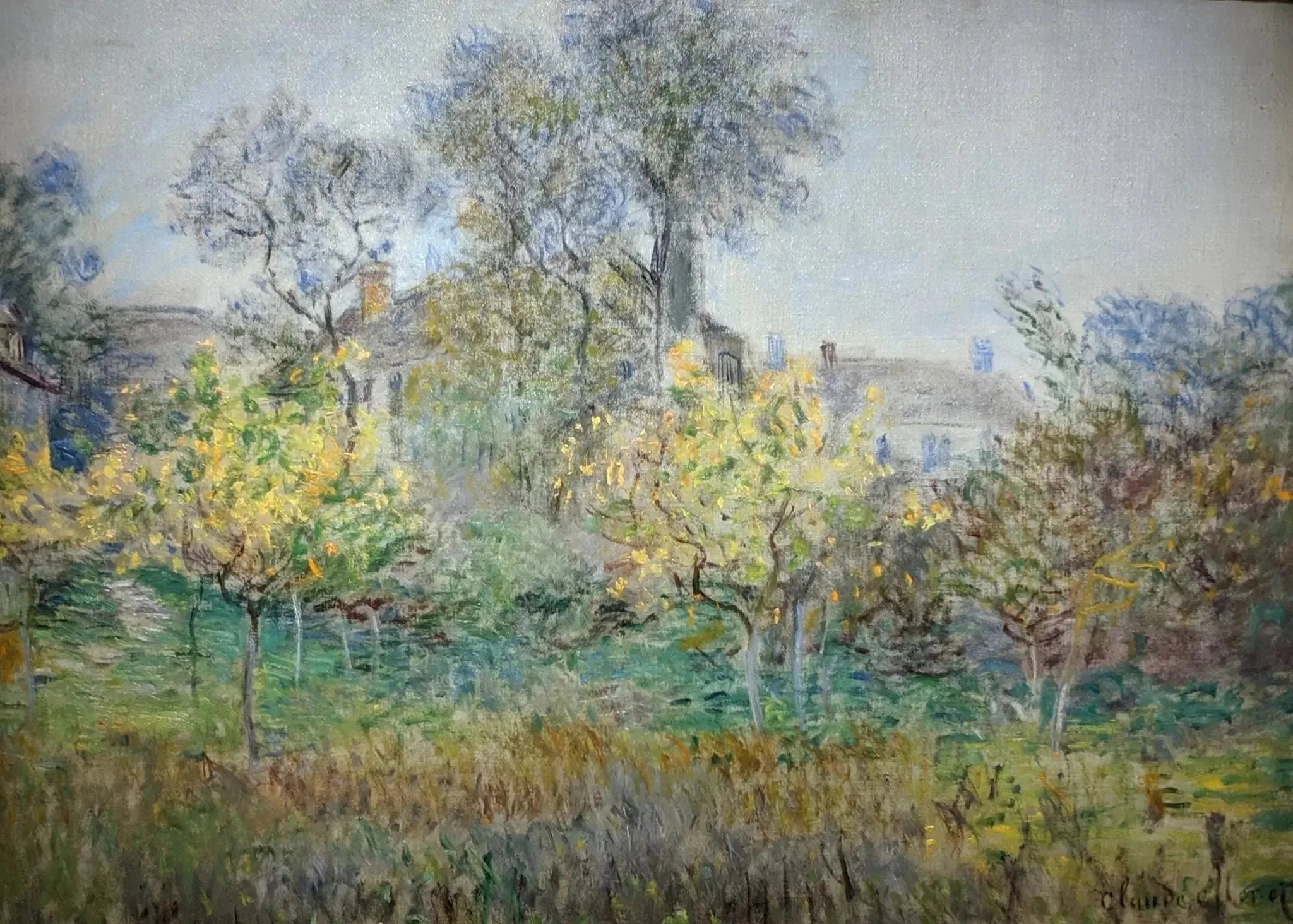 Le Verger W310 par Claude Monet, 1874, collection particulière