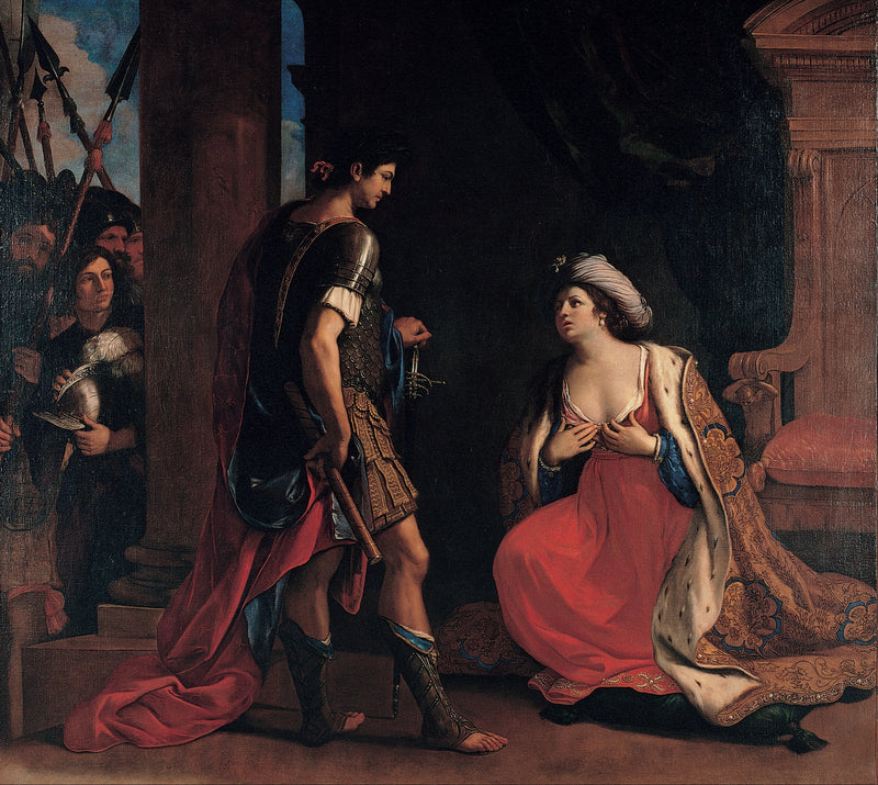 Cleopatra og Octave - Guercino