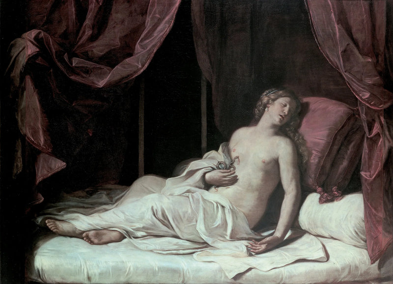Døende Kleopatra - Guercino