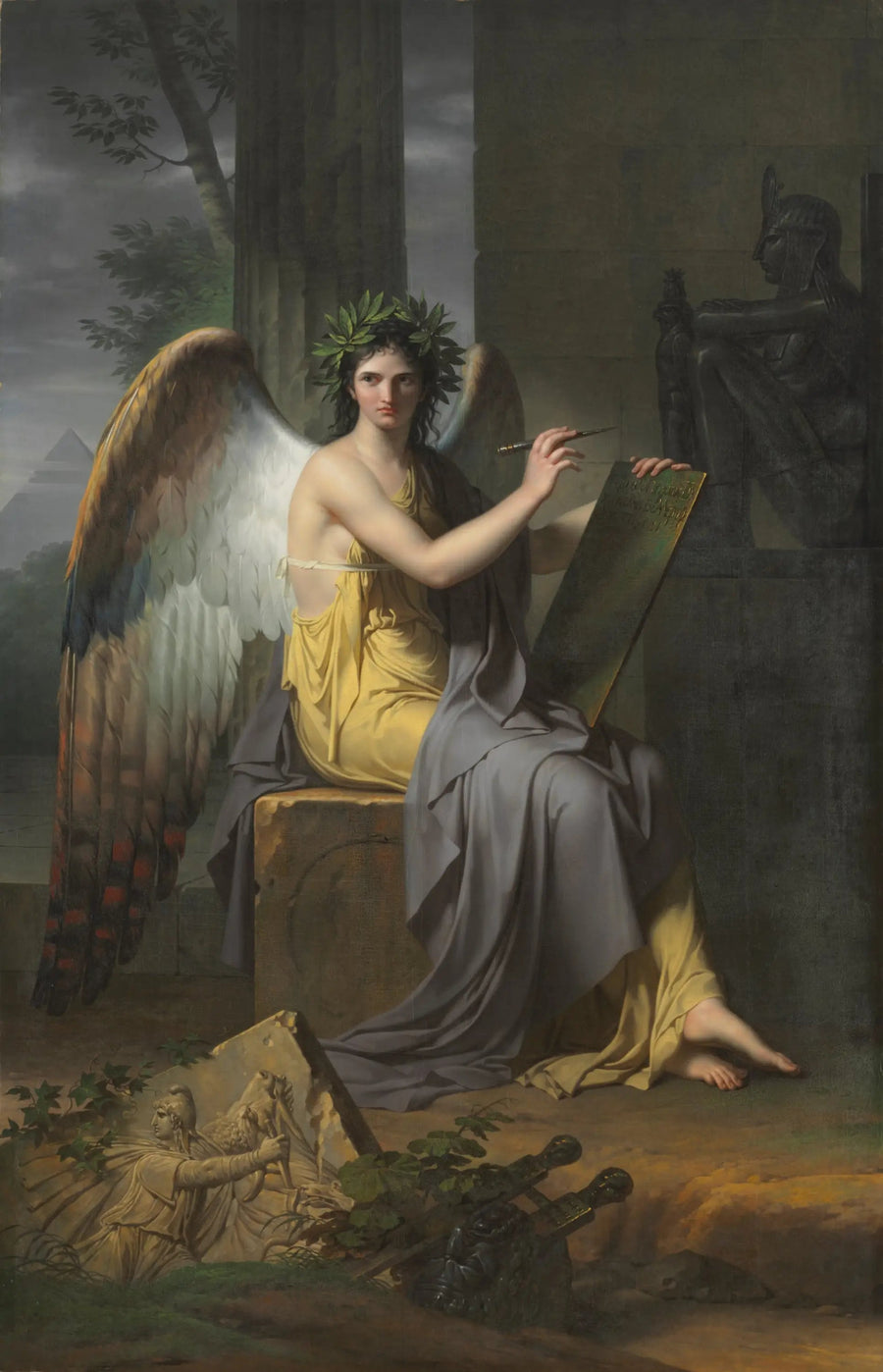 Clio, museen som styrer historien - Charles Meynier

Source:
Clio, muse qui préside à l’Histoire - Charles Meynier
