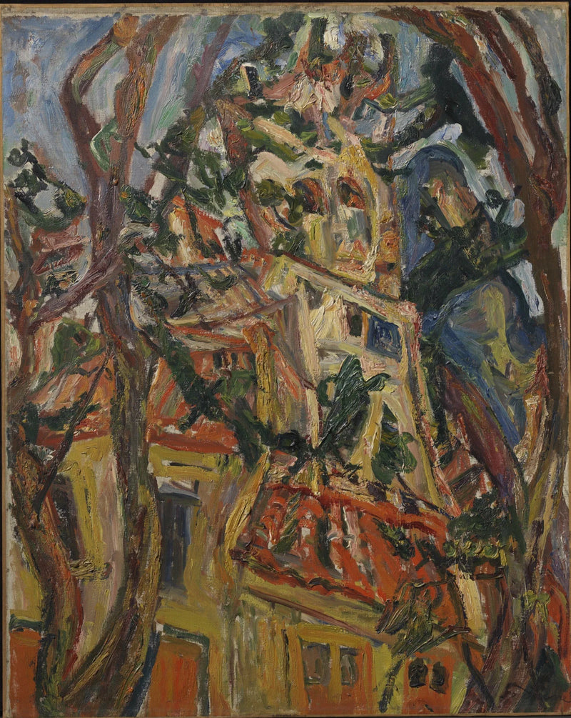 Saint-Pierre-klokketårnet i Céret - Chaim Soutine