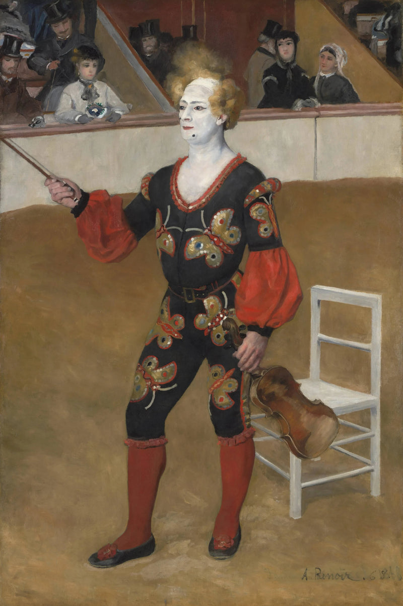 Klovn i sirkuset - Pierre-Auguste Renoir