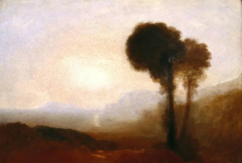 Kystlandskap nær Napoli - J. M. W. Turner