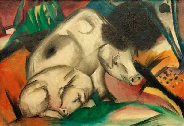 Griser - Franz Marc