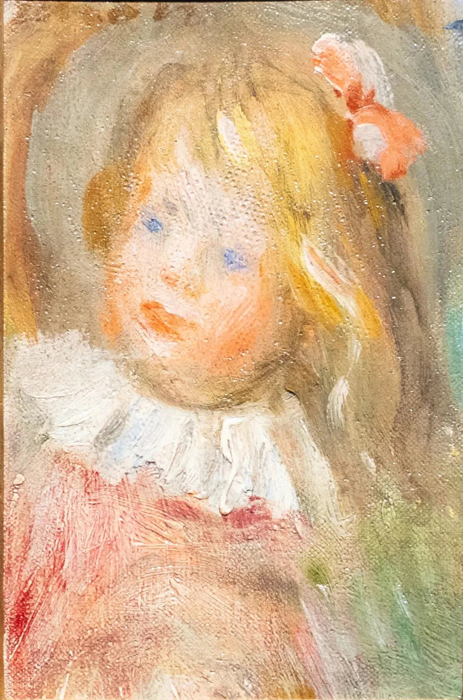 Coco i rød kostyme - Pierre-Auguste Renoir