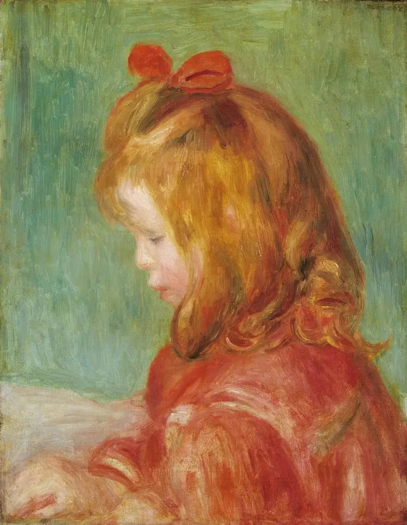 Coco (Den yngste sønnen til kunstneren, Claude) - Pierre-Auguste Renoir