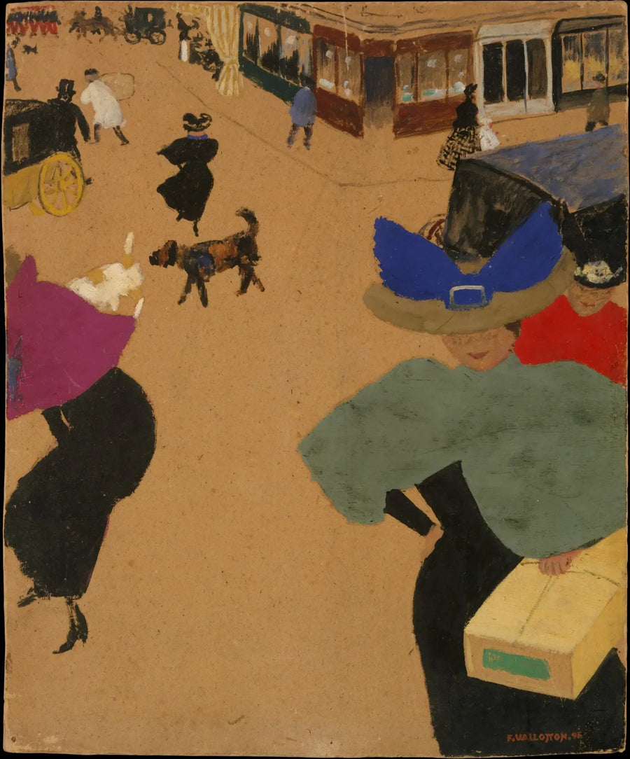 Gate i Paris - Félix Vallotton

Source:
Coin de rue à Paris - Félix Vallotton