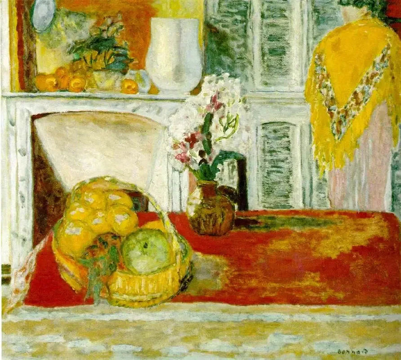 Spisebords hjørne i Cannet - Pierre Bonnard
