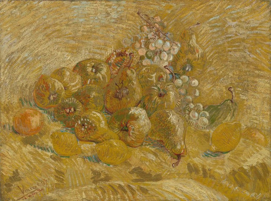 Kvede, sitroner, pærer og druer - Vincent van Gogh
