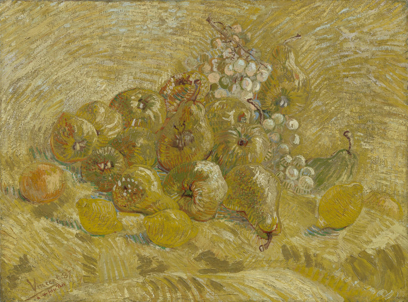 Kvede, sitroner, pærer og druer - Vincent van Gogh
