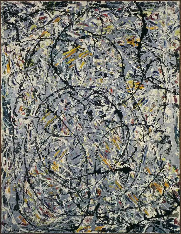 Collines ondulantes - Jackson Pollock image 1 reproduction réalisée par Alpha Reproduction