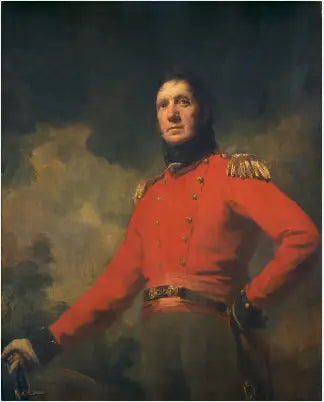 Oberst Francis James Scott - Henry Raeburn