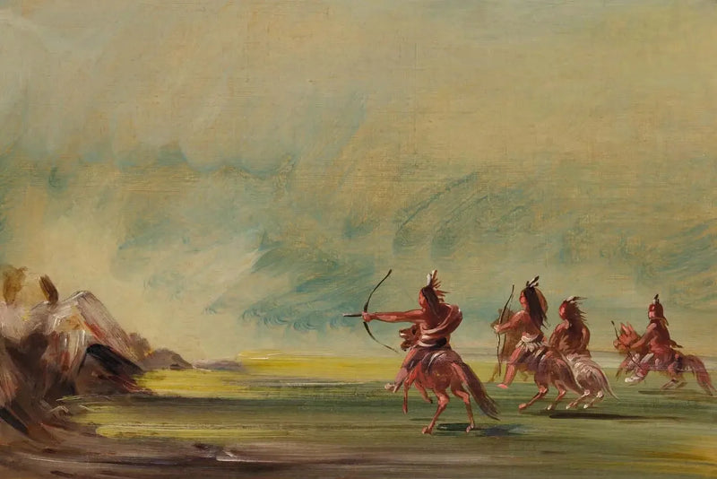 Comanche gir piler til Medicine Rock - George Catlin

Source:
Comanche donnant des flèches à Medicine Rock - George Catlin